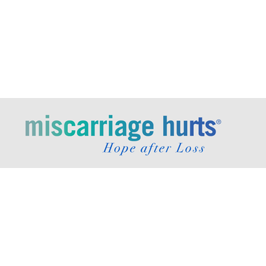 Miscarriage hurts logo