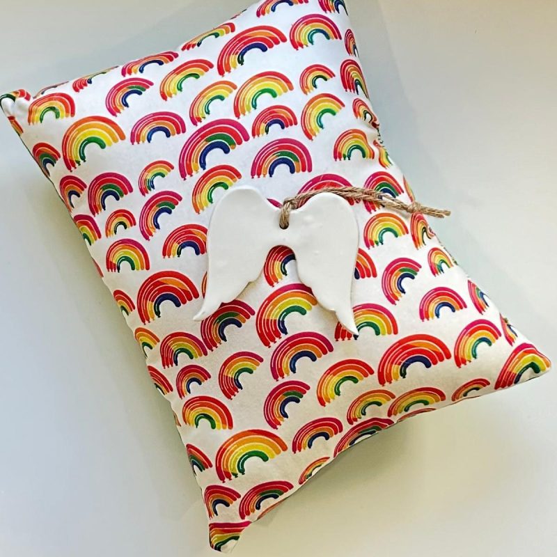 pillow ornament volunteer